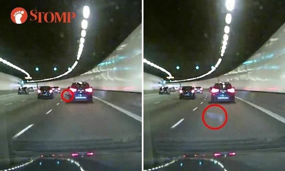 Litter thrown from BMW in KPE tunnel: 'Must be due to poor upbringing'