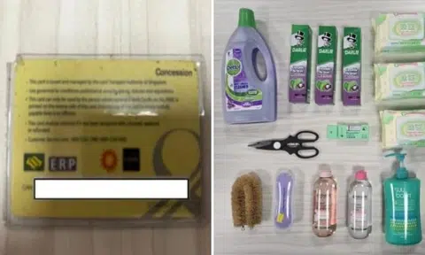 Police nab woman who found debit card, used it to top up ez-link card and buy Darlie toothpaste, other items