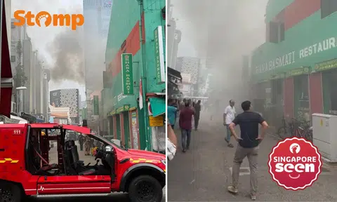 Fire breaks out at Bangladeshi restaurant in Little India