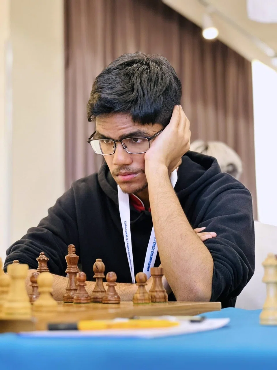 Singapore chess grandmaster Siddharth Jagadeesh is going through a slump, with his Elo rating dropping from 2525 to 2472.