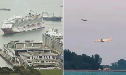 Bomb threats on cruise ship and Scoot plane: 2 men charged for separate incidents, including Australian