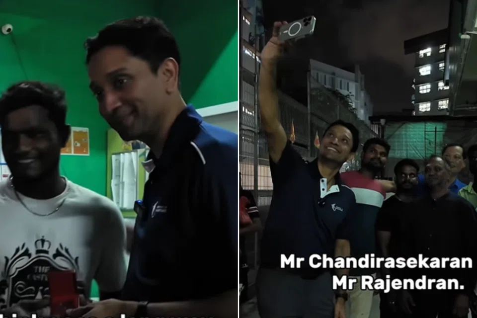 Mr Dinesh shared that the coins are a small token of appreciation that goes a long way in recognising the contributions of migrant workers in Singapore. 