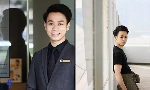 Move over, cute airport officer: Meet the handsome POSB guy who is turning heads