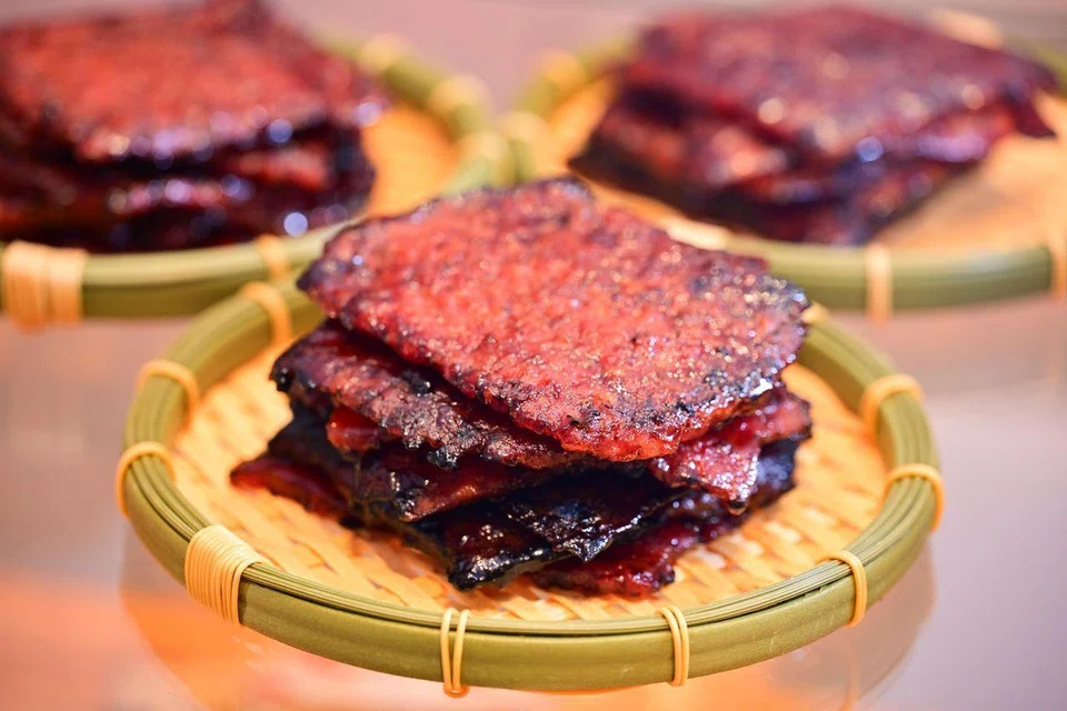 Traditional bak kwa from Century Bakkwa.