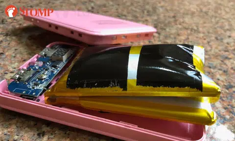 $30 power bank bought overseas splits open, emits "pungent smell"