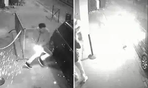 Club manager in France has second-degree burns after an e-cigarette explodes in his pocket