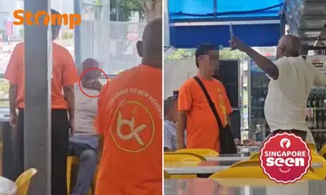 ‘Drunk’ man smokes in non-designated area at Chai Chee coffee shop, argues with staff 