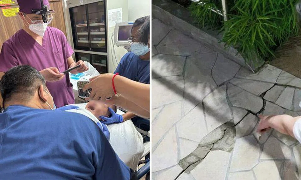 Toddler has gaping wound that exposed parts of skull after falling on cracked tiles in Sengkang