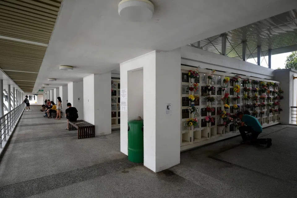 The National Environment Agency (NEA) noted that the demand for wake spaces, columbarium niches and management of remains is expected to increase in tandem with the number of resident deaths.