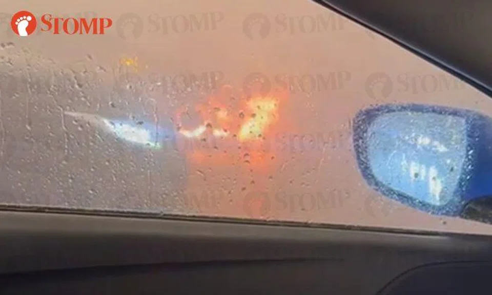 Car fire contained by KPE tunnel's sprinkler system, extinguished by SCDF