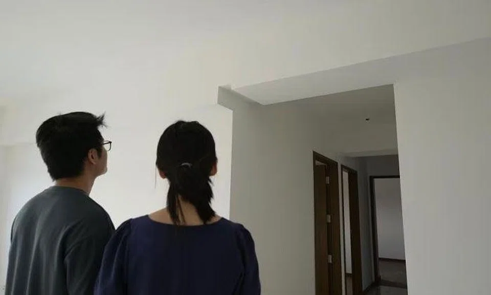 SP said an additional four weeks are needed for installation after key collection. ST PHOTO: NG SOR LUAN