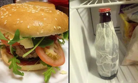 Flipping your burger upside down and other simple hacks to solve some of life's annoying problems