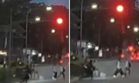 In a video of the accident posted on the SG Road Vigilante Facebook group, a PAB can be seen crossing the junction when the traffic light is still red. 