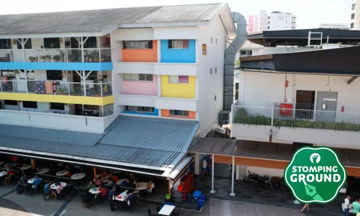 A coffee shop at Block 494 Jurong West Street 41.