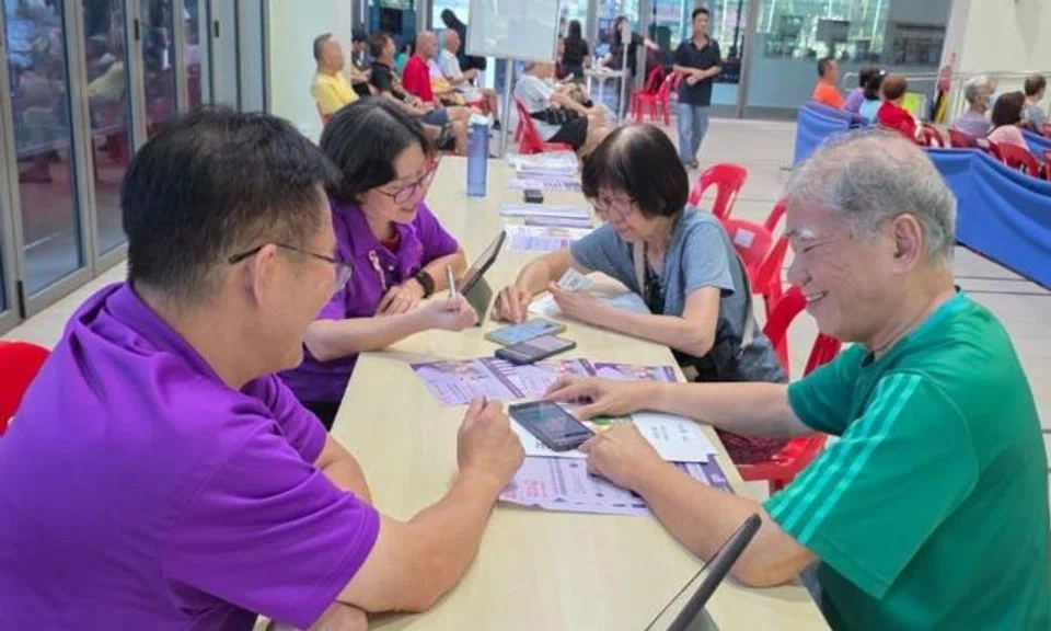 Assistance for seniors and those who need help claiming the digital vouchers are readily available at Community Centres and Clubs, and SG Digital Community Hubs.