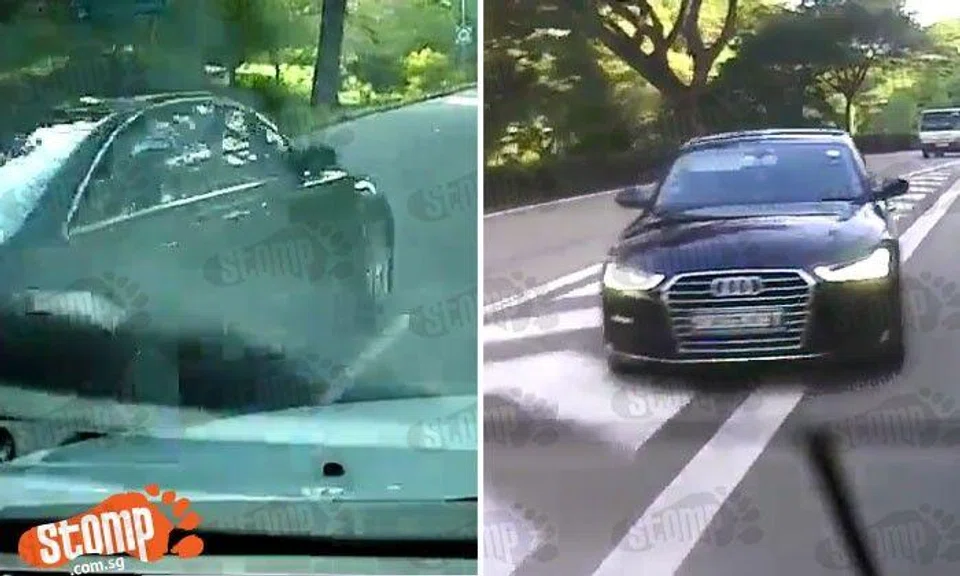 SKS6308T Black Audi commited 3 traffic offences in a row