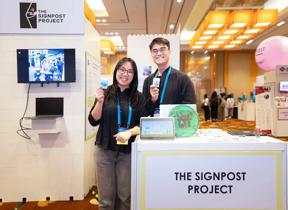 The Signpost Project, the only organization in Singapore dedicated to helping tissue peddlers, was one of the many community partners present at NVPC's State of Play.