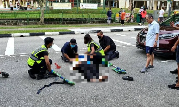82-year-old man dies after getting knocked down by car in Bukit Batok ...