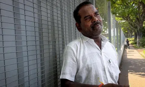Indian national Kandha Samy Ragupathy, who has worked in Singapore for the past 27 years, is among 400 migrant workers affected by months of unpaid wages.