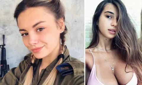These female soldiers from Israeli army bring new meaning to 'bombshells'