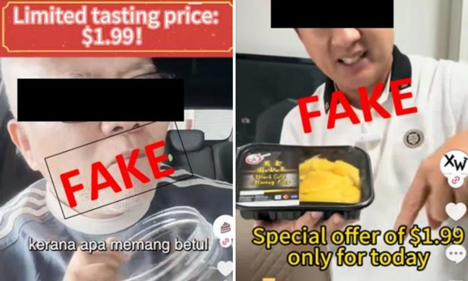 durian fake