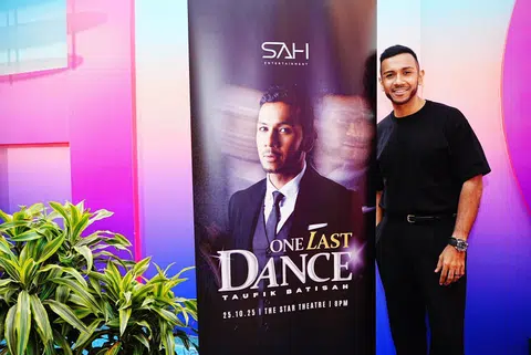Taufik Batisah's first solo concert will also be his last