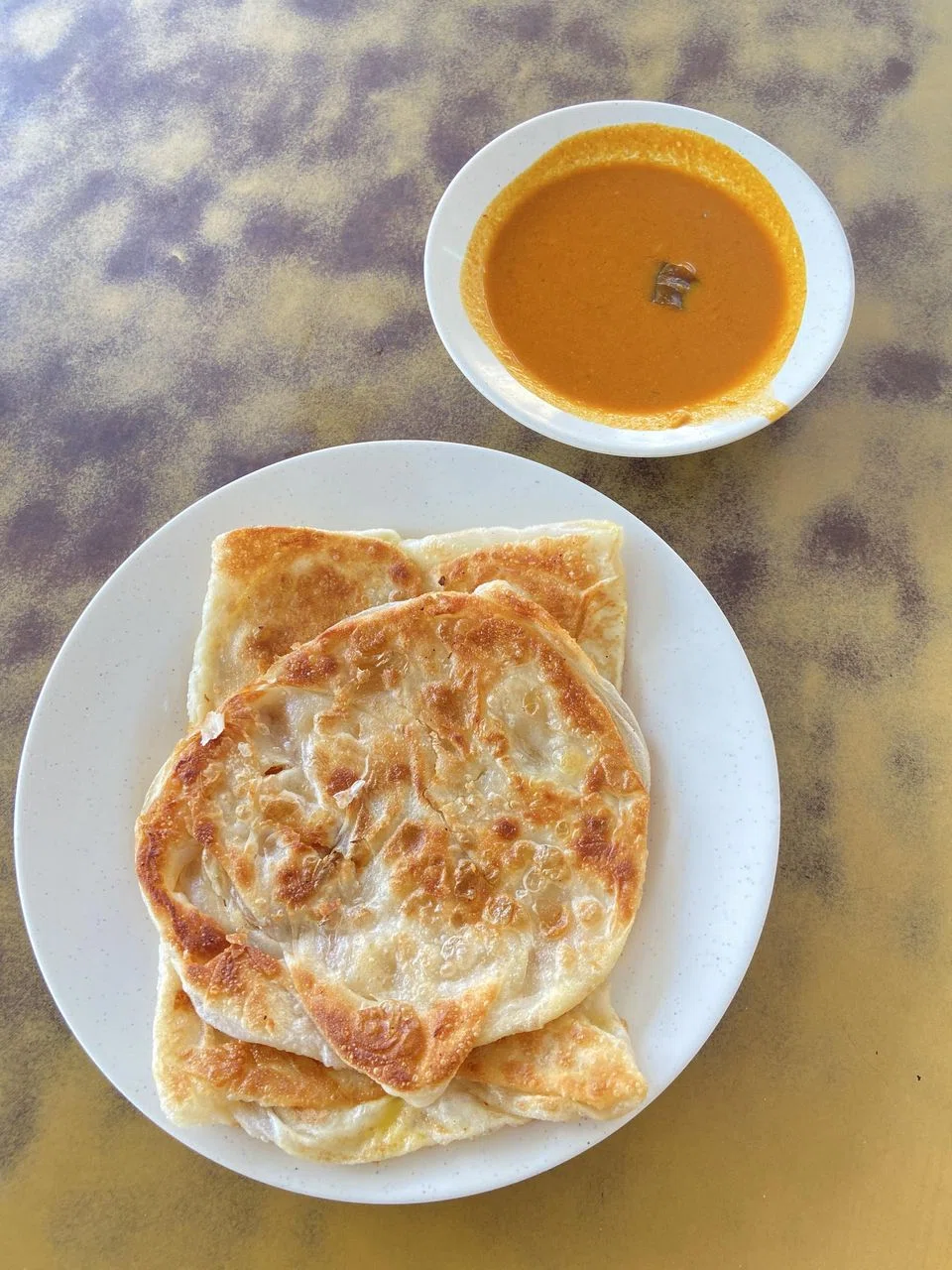 Roti prata from Mr & Mrs Mohgan in Joo Chiat.