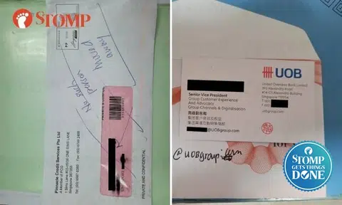 UOB visits, apologises to woman who kept getting debt collector's letters after debtor moved out
