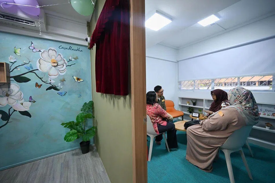 A caring space room at the Casa Raudha headquarters in Bedok on Feb 22.