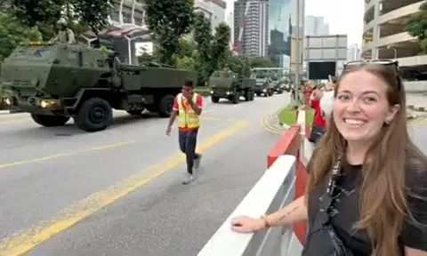 The couple posted a video of the spectacle on their YouTube channel Sun Kissed Bucket List on Aug 2.