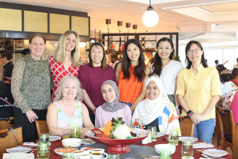 The Expat Living team has been celebrating Chinese New Year together for 23 years. PHOTO: FAIRMONT SINGAPORE