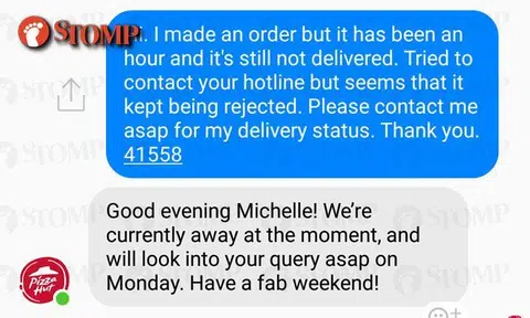 Pizza Hut customers furious when they are left waiting hours for their Father's Day delivery orders, some don't arrive at all