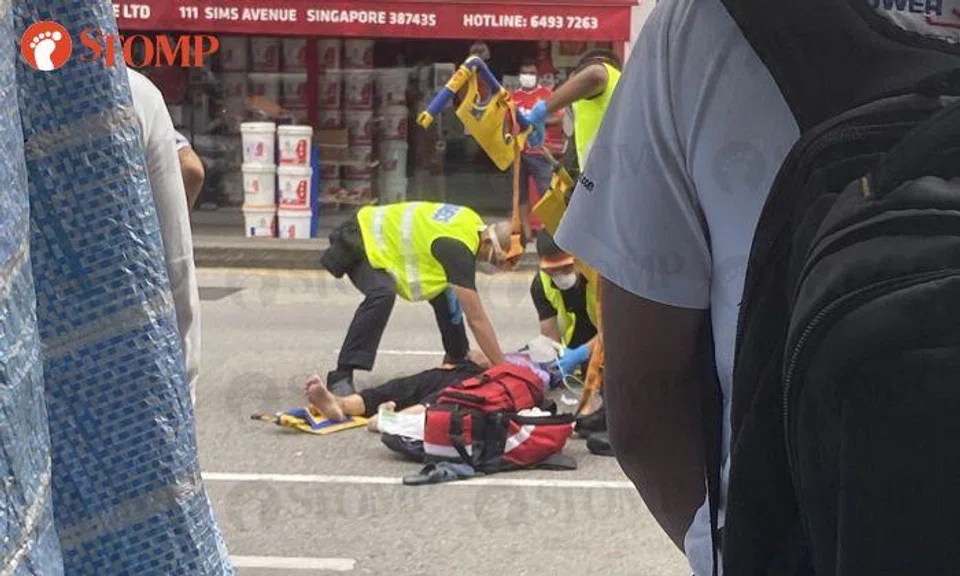 80-year-old woman unconscious after getting hit by pickup truck at Sims Avenue