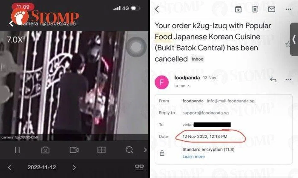 "At 12.03pm, I got my food and the maid passed the cash to the rider," recounted the Stomper. "Ten minutes later, checked my phone to find that I had three missed calls from Foodpanda. So I check my app and the delivery status was 'cancelled'."