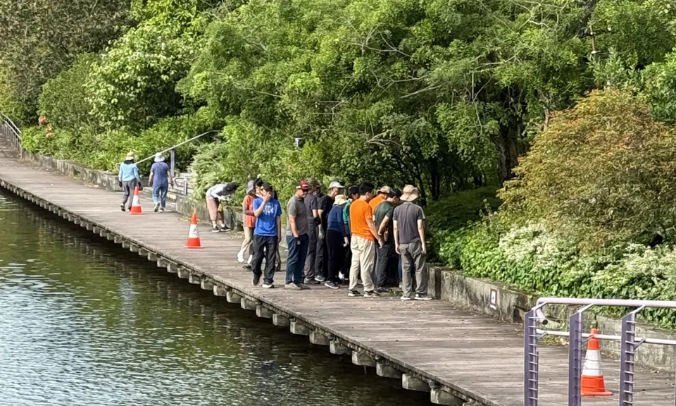 A group of people accused of plucking plants along a walkway at Gardens by the Bay turned out to be volunteers from its Citizen Horticulturists programme.