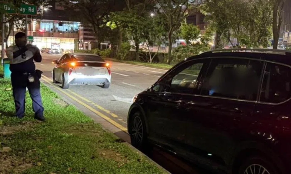 An LTA officer in Jurong East