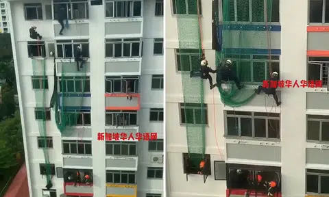 2 men arrested for drug-related offences after DART officers rappel down Circuit Road block to rescue 1 of them