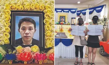 man falls to death in malaysia, leaves behind $62k debt