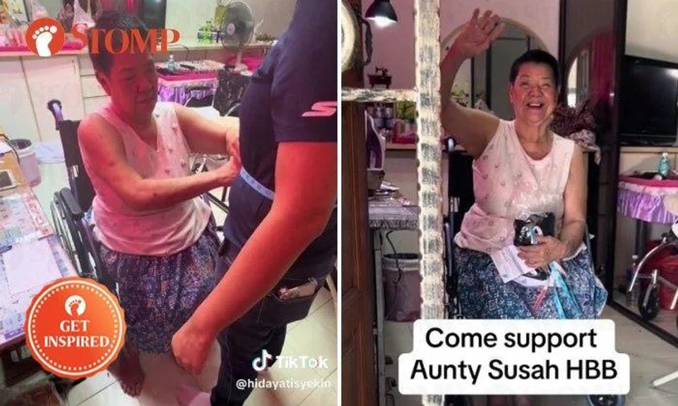The Stomper made a TikTok video about Aunty Susan to support her business.