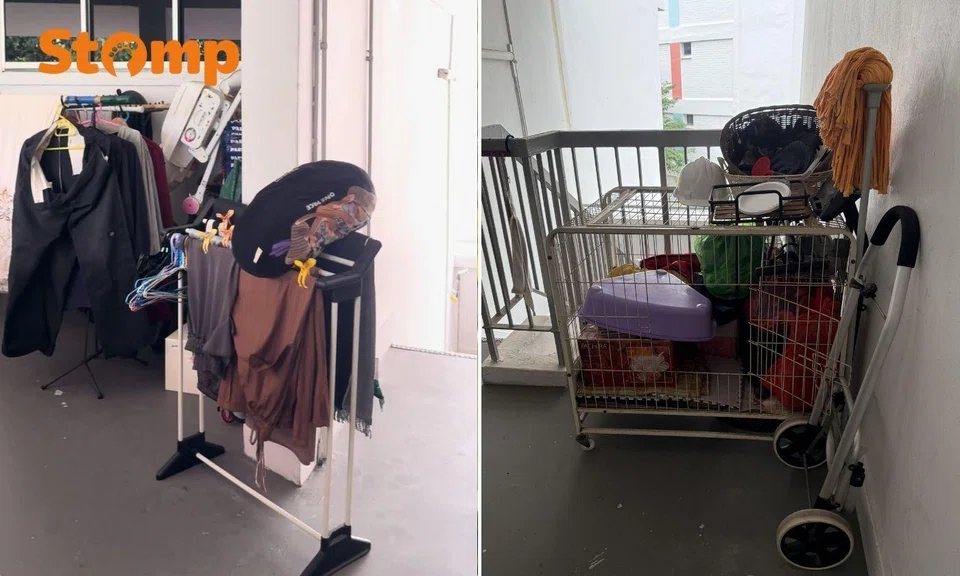 Yishun neighbour laundry smell