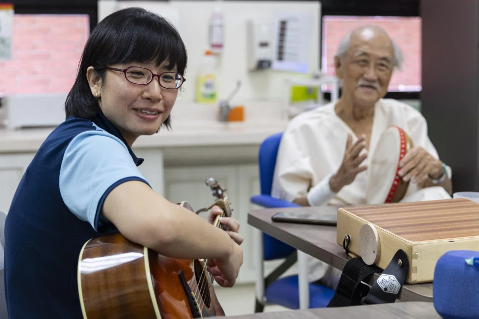 A burgeoning scene here, music therapy uses music to improve physical, emotional, cognitive and social well-being.