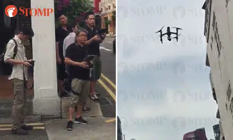 Drone-flying at Kreta Ayer: CAAS investigating, K.Kopter says they had approved permits, operated within guidelines