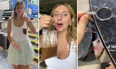 US TikToker trying hot kopi in plastic bag for 1st time wonders if it comes with ice, STB responds