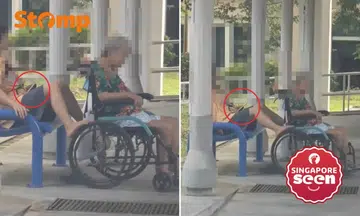 Stomper sees woman rock old lady on wheelchair with her feet in Fajar: ‘Make this idiot famous’