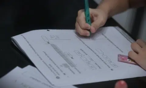 Tutor inappropriately touches 8-year-old boy over his shorts while he's doing homework