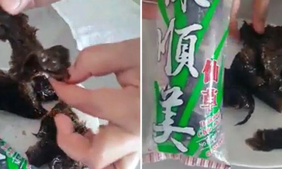 NTUC FairPrice investigating viral video of plastic-looking and sticky chin chow