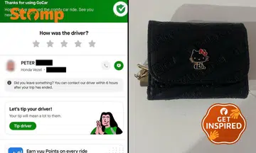 Gojek driver personally returns teen girl’s lost wallet