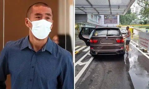 BMW driver charged with fracturing security officer's wrist after pushing him at United Square taxi stand