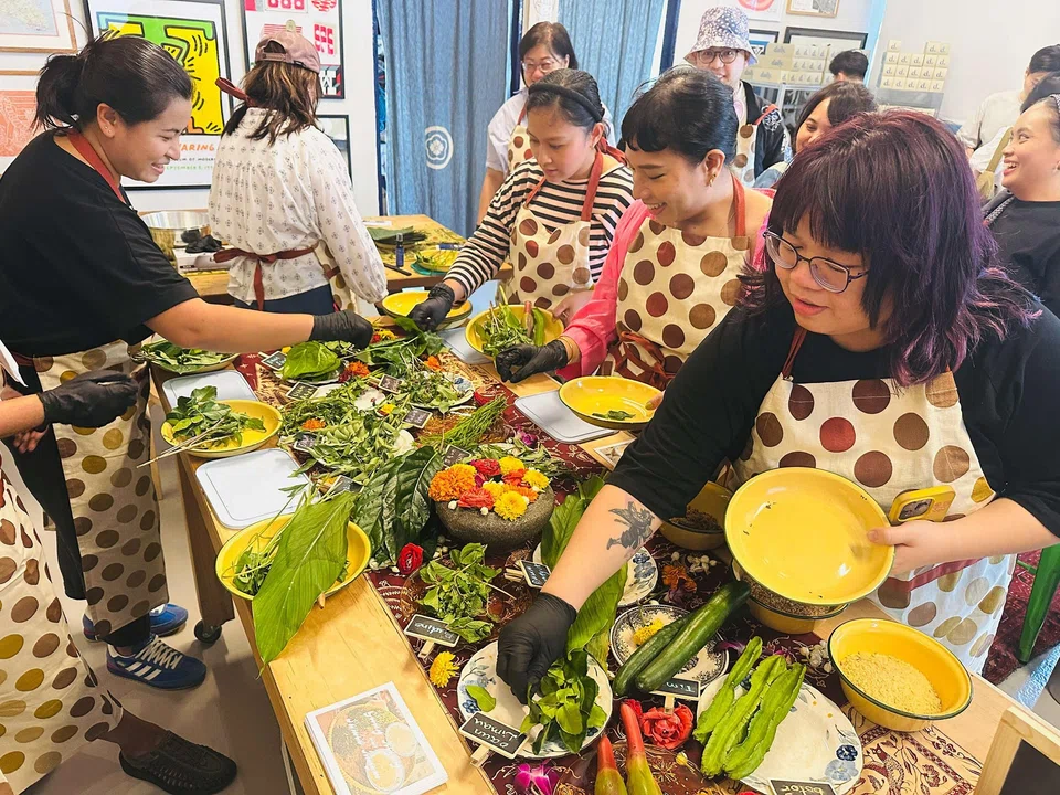 Participants can take part in the Gotong-Royong: Nasi Ulam Recipe Crafting Workshop at the Singapore HeritageFest.