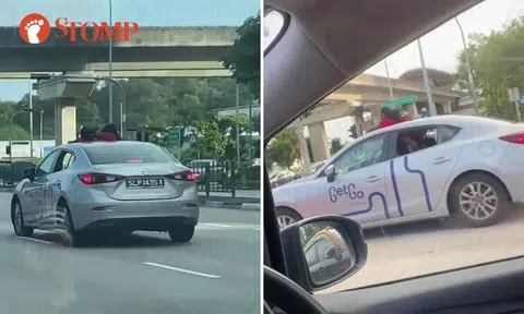 Kids standing in sunroof of moving car: GetGo says users must ensure passengers wear seatbelts
